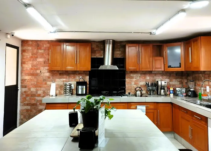 R05 Double At Itesm Cem Full Services, Shared-kitchen, Fridge ,laundry, Smart Tv, Parking, Balcony Apartment *