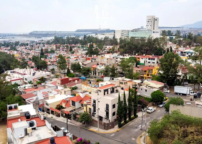 Apartment R05 Double At Itesm Cem Full Services, Shared-kitchen, Fridge ,laundry, Smart Tv, Parking, Balcony