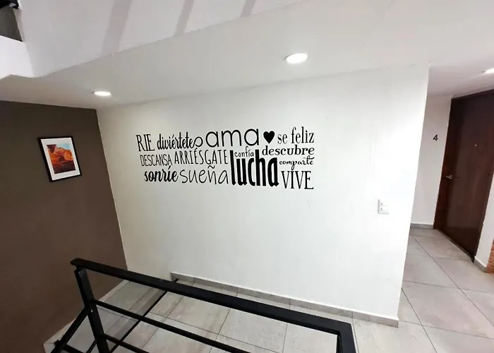 R05 Double At Itesm Cem Full Services, Shared-kitchen, Fridge ,laundry, Smart Tv, Parking, Balcony Mexico City