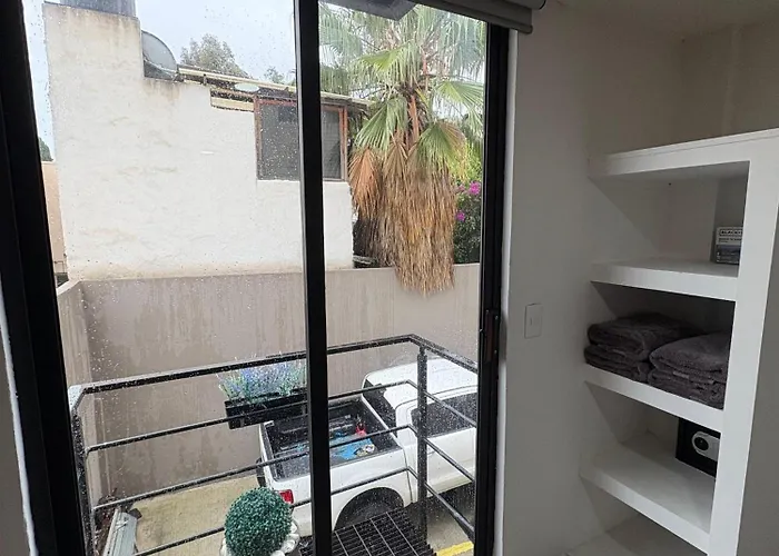 R05 Double At Itesm Cem Full Services, Shared-kitchen, Fridge ,laundry, Smart Tv, Parking, Balcony